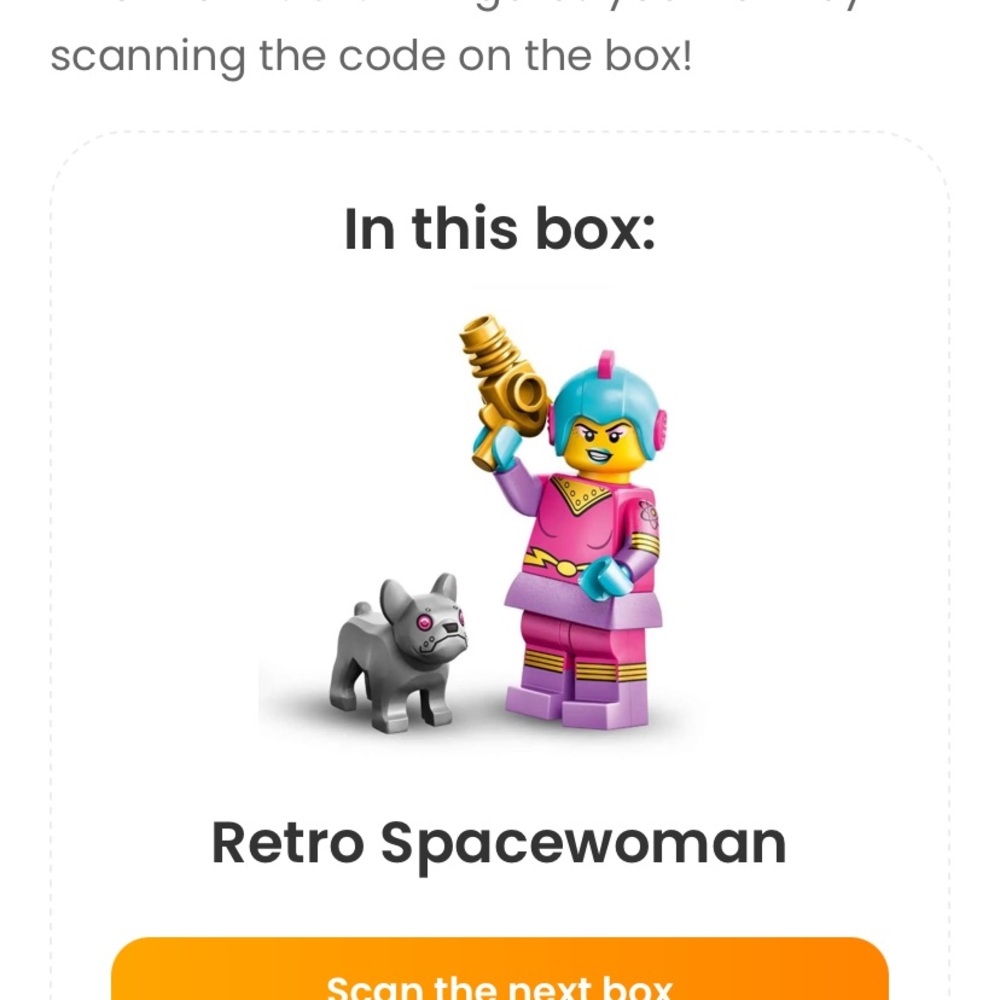 🌟2 for $14 🌟NWT Lego Minifigures Series 26 Retro Space Women